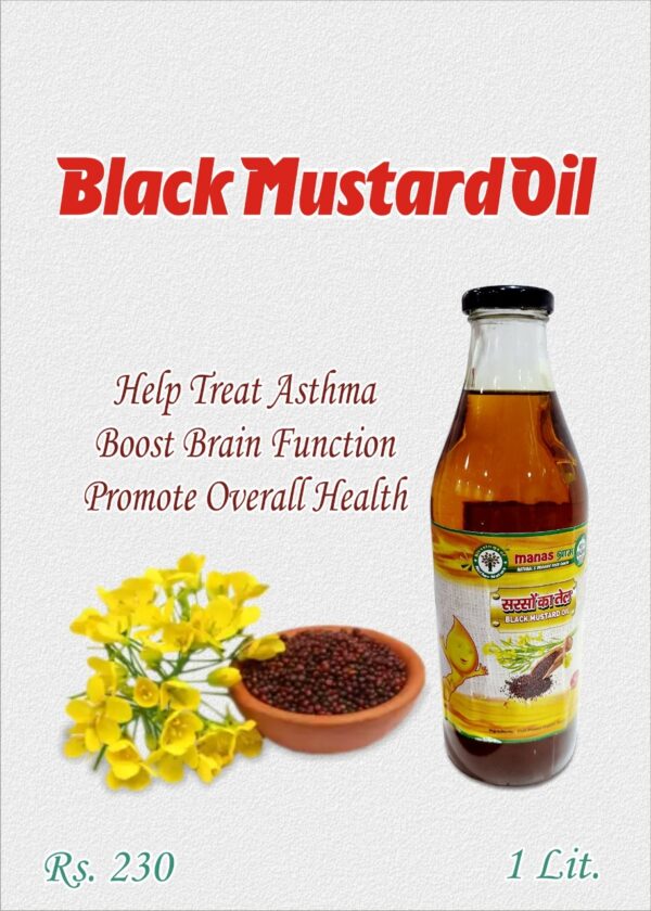 Organic Black Mustard Oil