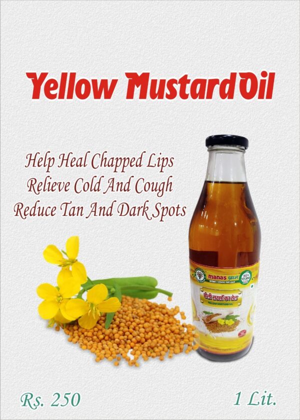 Organic Yellow Mustard Oil